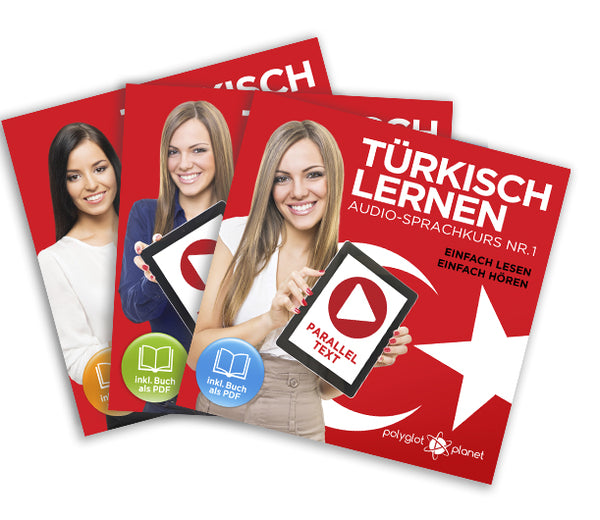 Türkisch Lernen: Einfach Lesen - Einfach Hören: Paralleltext [Türkisch Audio-Sprachkurs Nr. 1, 2 & 3] Der Türkisch Easy Reader - Easy Audio Sprachkurs