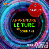 Turc audio en parallèle - Facilement apprendre le turc avec 1042 phrases en audio en parallèle - Partie 1 & 2