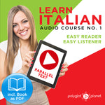 Learn Italian  - Audio-Course  No.1 - Easy Reader | Easy Listener