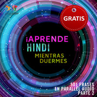 Hindi Parallel Audio – Aprende hindi rápido con 501 frases - Volumen 2