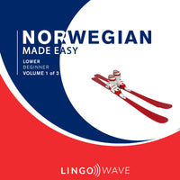 Norwegian Made Easy - Lower beginner - Volume 1-3